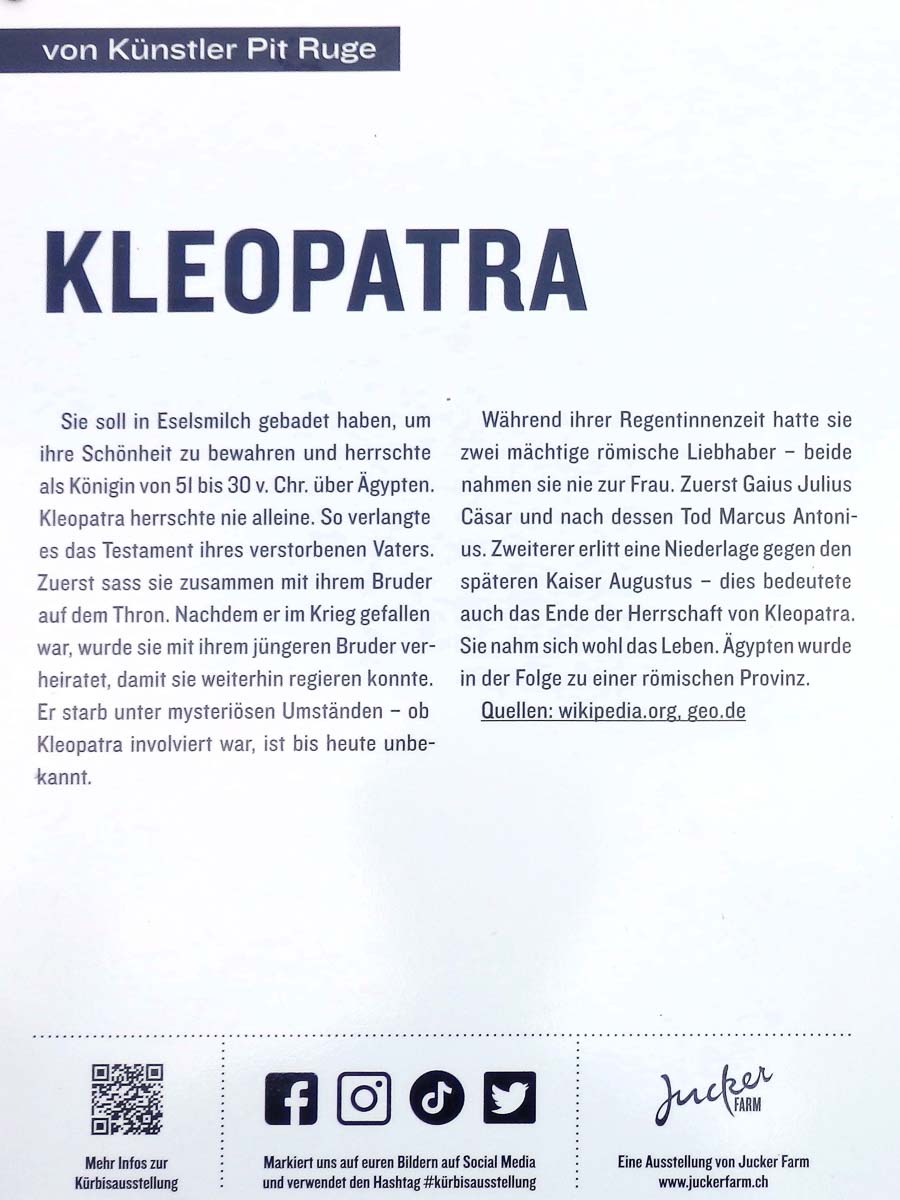 Pit Ruge: Kleopatra 