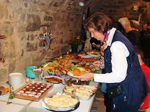 und ein vorzügliches Buffet