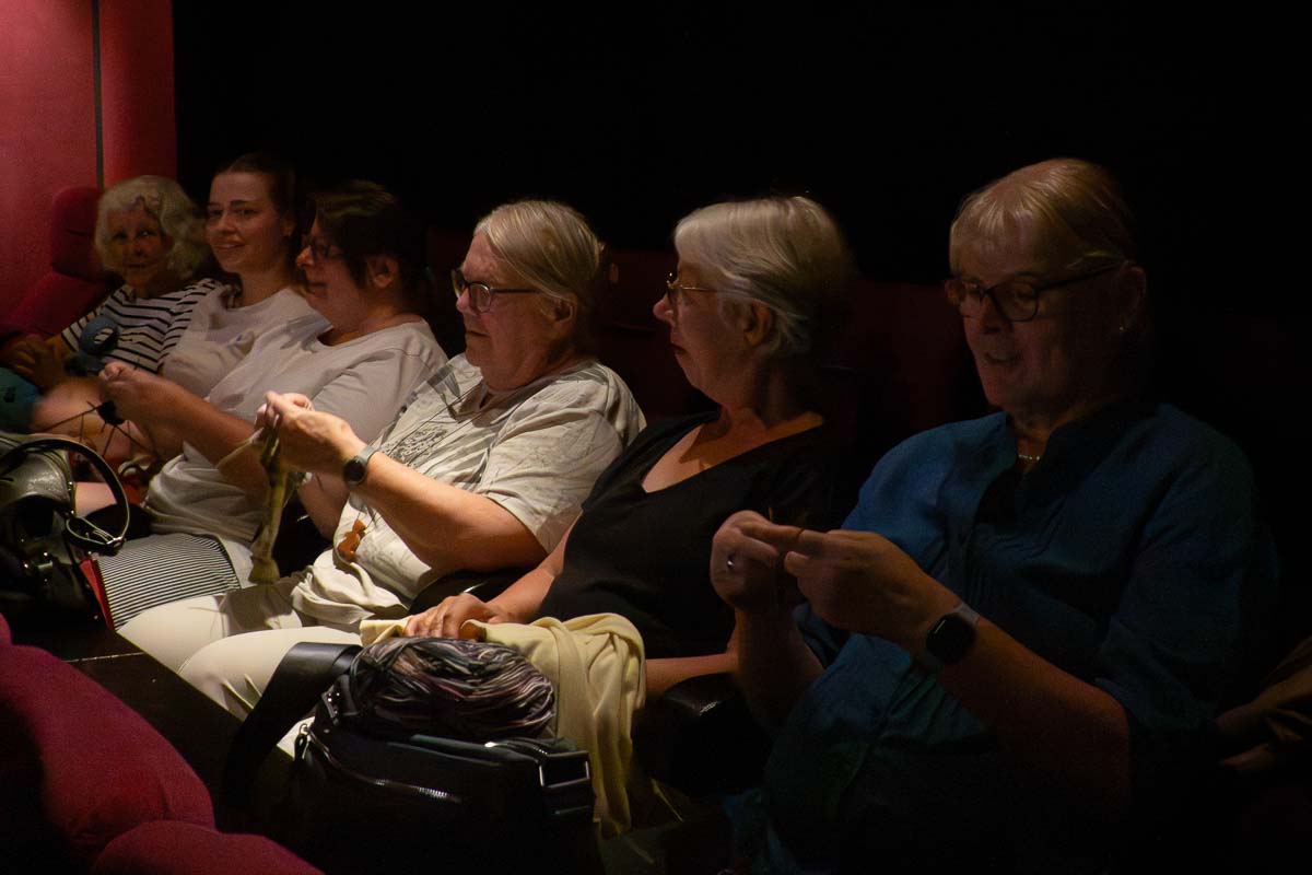 Stickcafe im Kino 1 Strickcafe im Kino 1