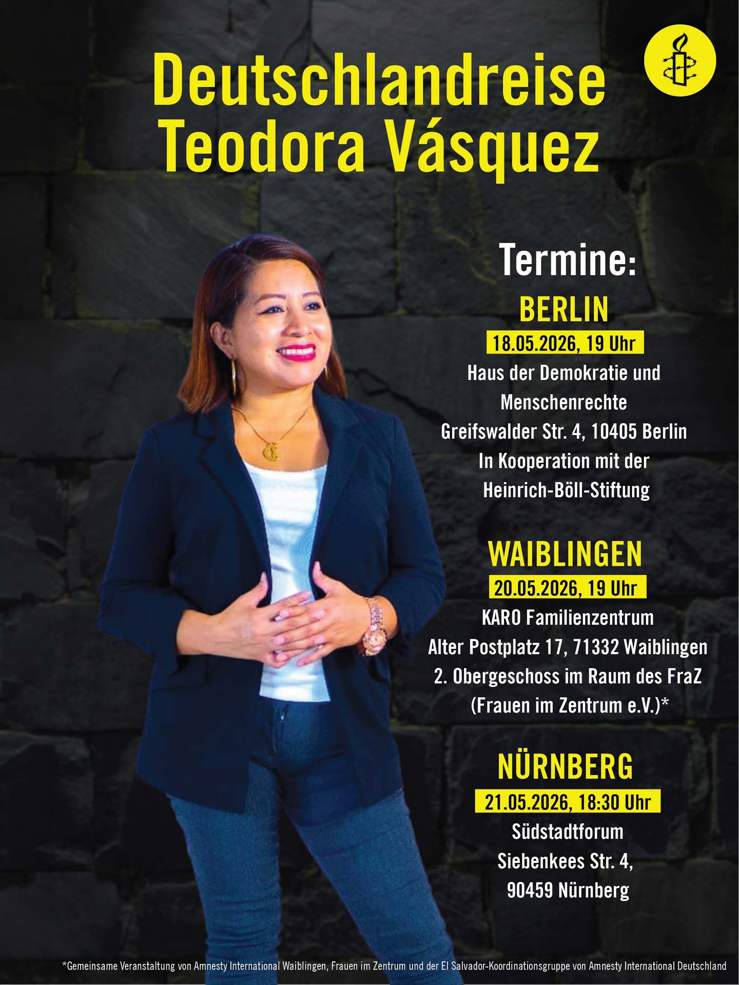 Teodora Vasquez Deutschlandreise