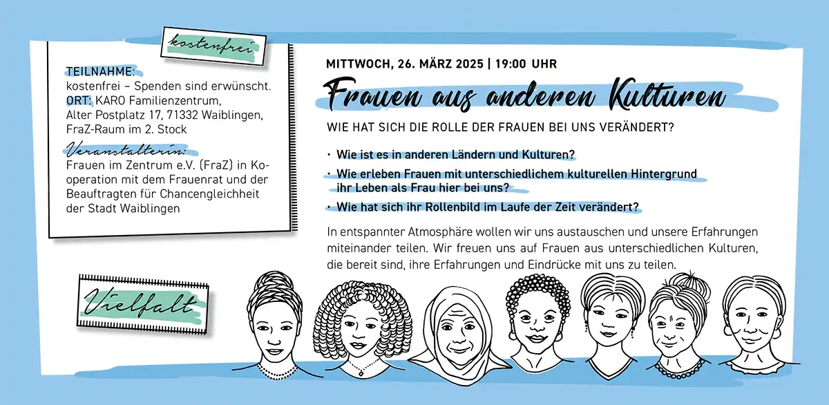 Frauen aus anderen Kulturen