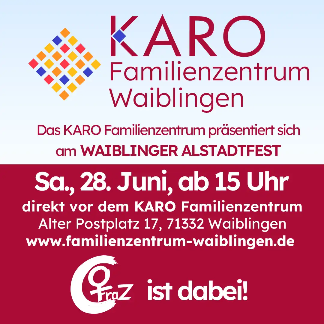 Karo am Altstadtfest  mit FraZ