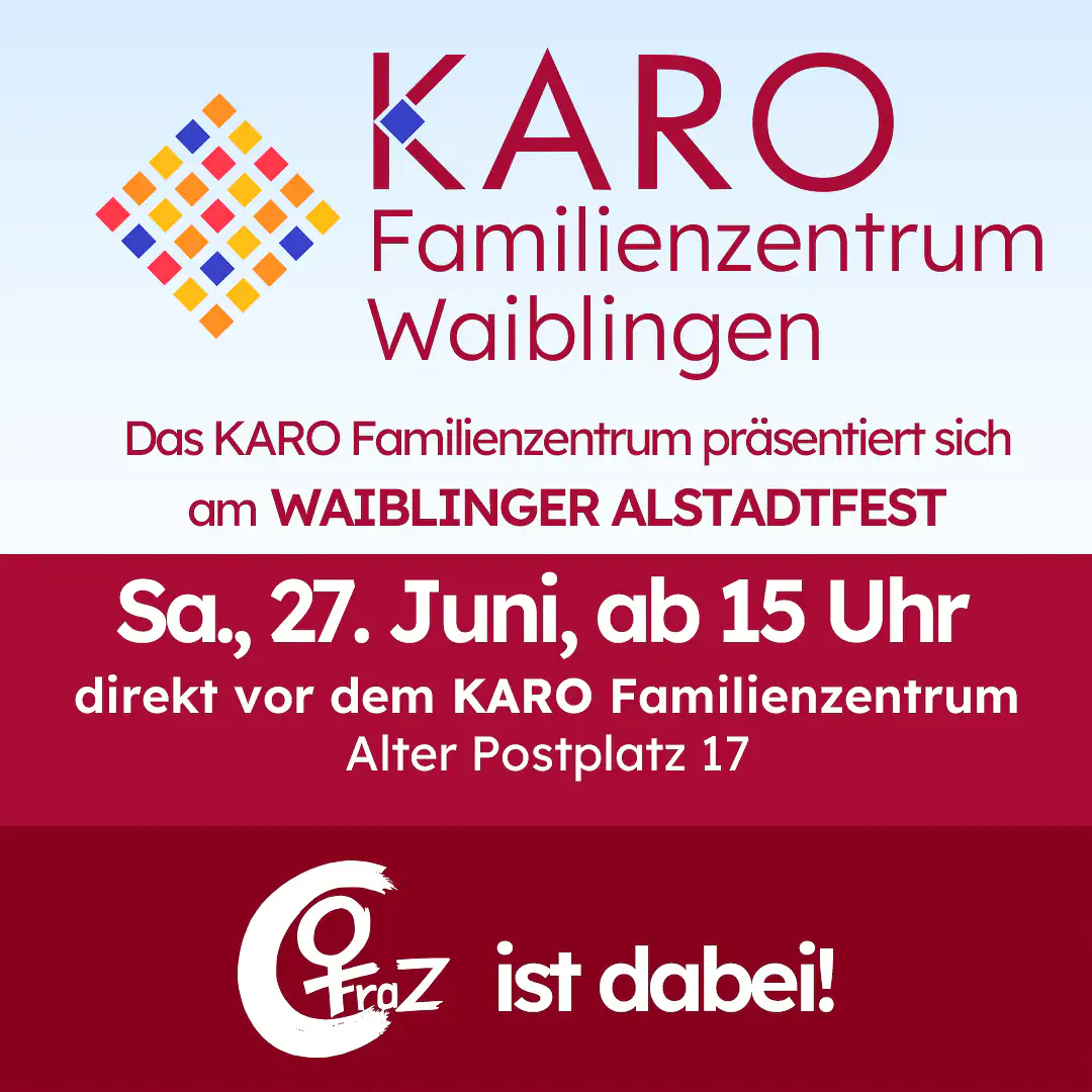 Karo am Altstadtfest  mit FraZ