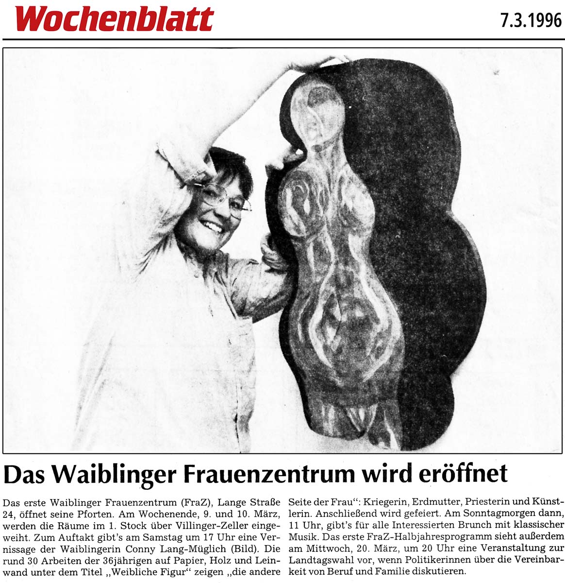 Eröffnung Frauenzentrum FraZ